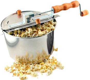 The Original Whirley-Pop 3-Minute Popcorn Popper